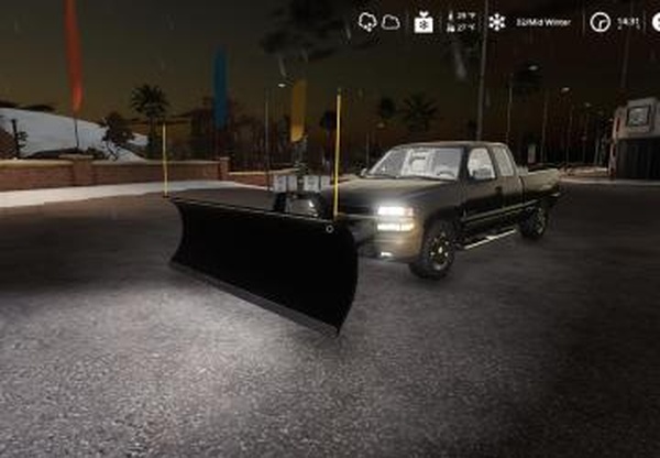 Chevy Silverado 1500 plowверсия 1.0.0.0 для Farming Simulator 2019 (v1.4х)