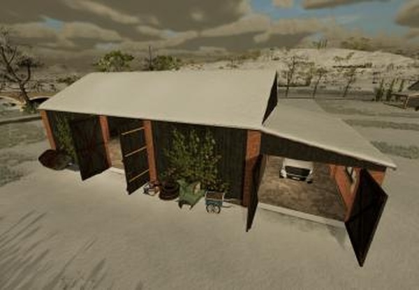 Barn With Garageверсия 1.1.0.1 для Farming Simulator 2022