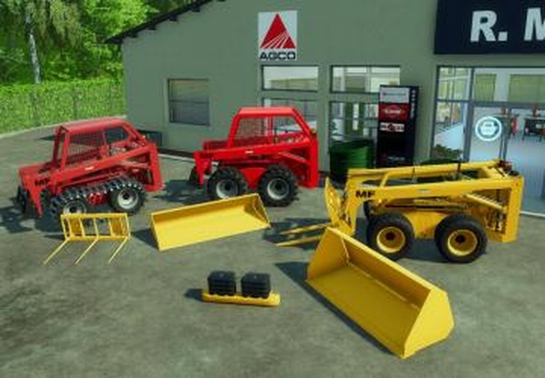 Skid Steer Loader 711 Packверсия 1.0.0.0 для Farming Simulator 2022