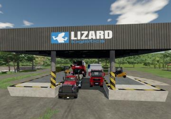 Lizard Logistics Centerверсия 1.0.0.0 для Farming Simulator 2022