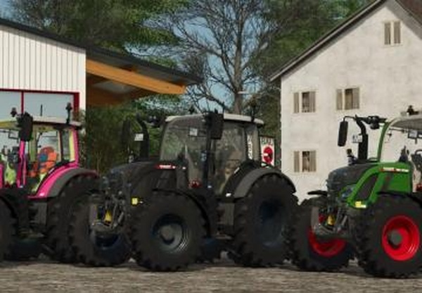 Fendt 500 Vario Series - Editedверсия 1.1.0.0 для Farming Simulator 2025