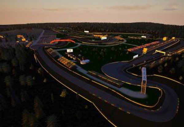 Карта «Nemuno žiedas (New Neman Ring) – Kaunas»v1.0 для Assetto Corsa