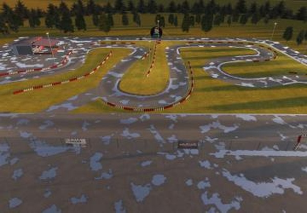 Карта «Go Kart Center Thessaloniki (original & drift)»v1.0 для Assetto Corsa