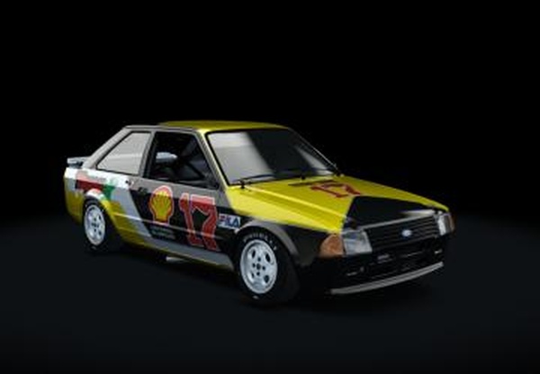 Ford Escort Marcas Turboверсия 1.9 для Assetto Corsa