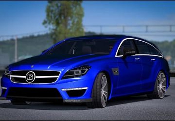 Mercedes Benz CLS B63версия 1.0 для Euro Truck Simulator 2 (v1.31.x, 1.32.x)