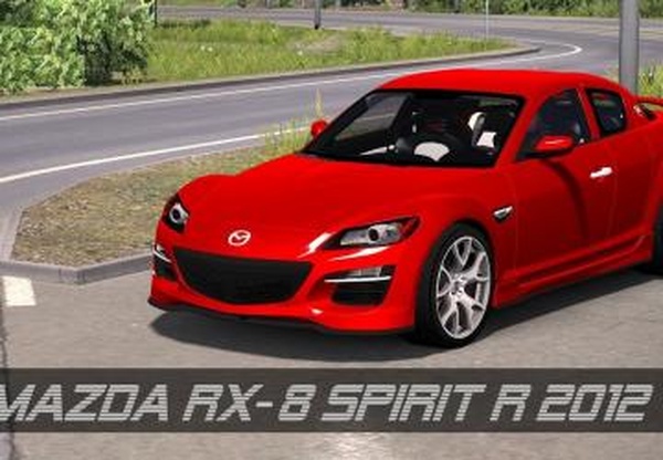 Mazda RX-8 Spirit R 2012версия 1.1 для Euro Truck Simulator 2 (v1.31.x, - 1.36.x)