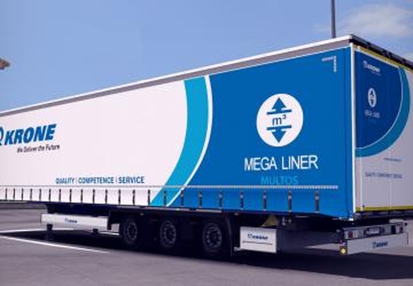 Прицеп «Kronе Megaliner»версия 1.0 для Euro Truck Simulator 2 (v1.31.x)