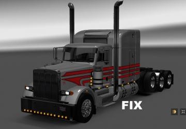 Фикс для грузовика Peterbilt 379версия 1.0 для Euro Truck Simulator 2 (v1.31.x)