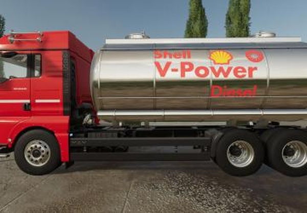 MAN TGX Tanker Truckверсия 1.0.0.0 для Farming Simulator 2019 (v1.4х)