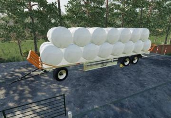 Fliegl DPW210 Bales-Autoloadверсия 1.2.0.0 для Farming Simulator 2019 (v1.4х)