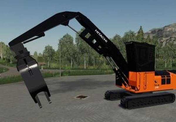 Hitachi Zaxis 240версия 1.0.0.0 для Farming Simulator 2019 (v1.4х)