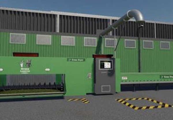 System-Tec Grastrocknungsanlageверсия 1.2.0.0 для Farming Simulator 2019 (v1.4х)