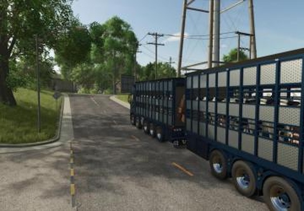 Volvo animal transport truckверсия 1.0.0.0 для Farming Simulator 2025