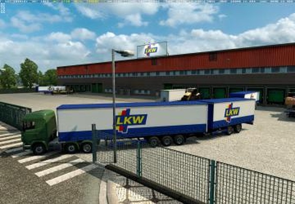 Двойные прицепы во всех компаниях по всей Европеv3.1 для Euro Truck Simulator 2 (v1.31.x)
