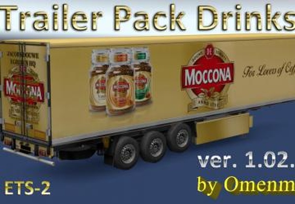 Trailer Pack Drinksверсия 1.02.01 для Euro Truck Simulator 2 (v1.31.x)
