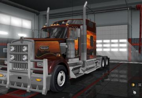 Kenworth W900 Right Hand Driveверсия 2.0 для Euro Truck Simulator 2 (v1.31.x)