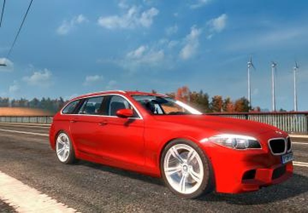 BMW M5 Touringверсия 15.05.18 для Euro Truck Simulator 2 (v1.31.x)