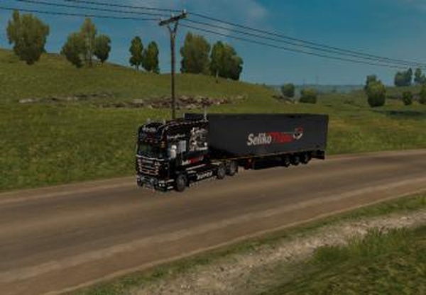 Skin Selico Trans для Scania RSверсия 1.0 для Euro Truck Simulator 2 (v1.30.x, 1.31.x)