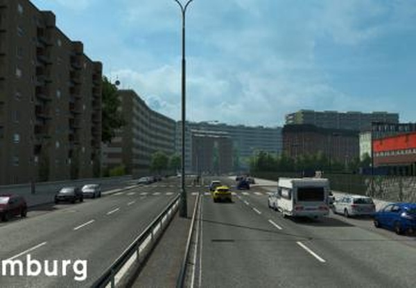 German City Rebuilds v1.0версия 1.1 для Euro Truck Simulator 2 (v1.31.x)