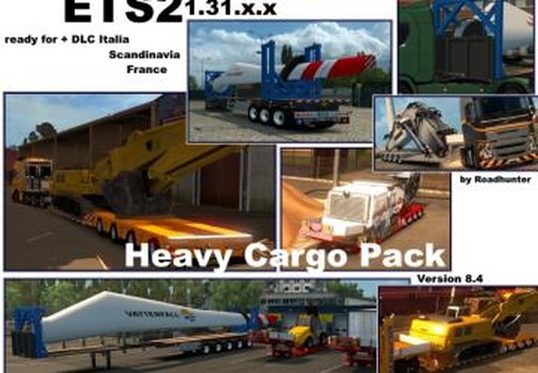 64 Heavy Load Packверсия 8.4 для Euro Truck Simulator 2 (v1.31.x)