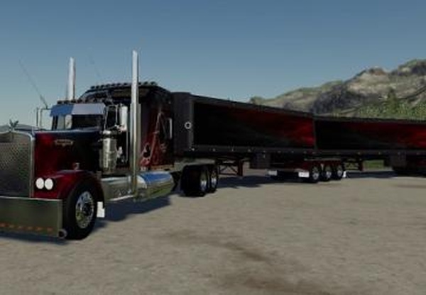 Kenworth Truck & Tippersверсия 2.0 для Farming Simulator 2019 (v1.4х)
