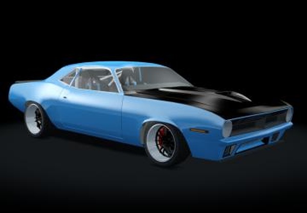 Plymouth SuperCuda 1970версия 1.0 для Assetto Corsa