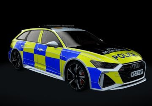 Audi RS6 2021 UK POLICEдля Assetto Corsa