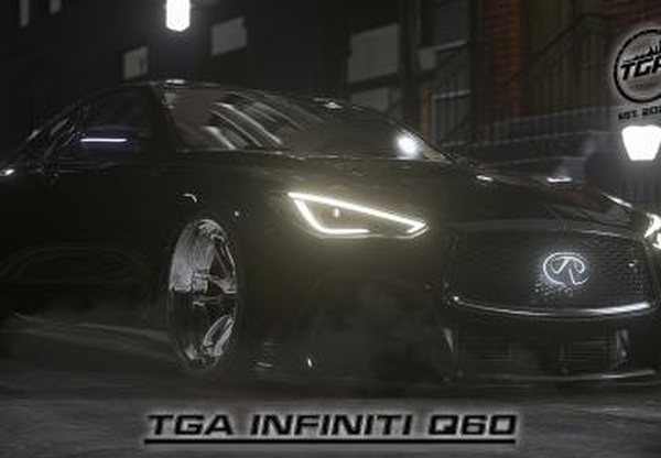 Infiniti Q60 Project Black Sдля Assetto Corsa