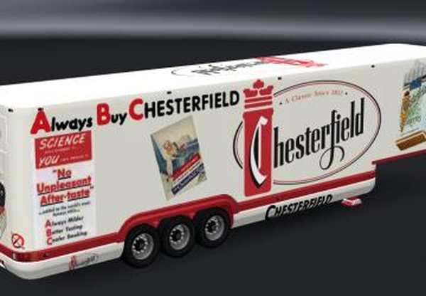 Trailers Pack Tobacco Productsверсия 1.0 для Euro Truck Simulator 2 (v1.19, - 1.22.x)