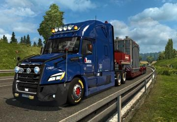 Фикс для  Freightliner Cascadia 2018версия 1.0 для Euro Truck Simulator 2 (v1.31.x, - 1.33.x)