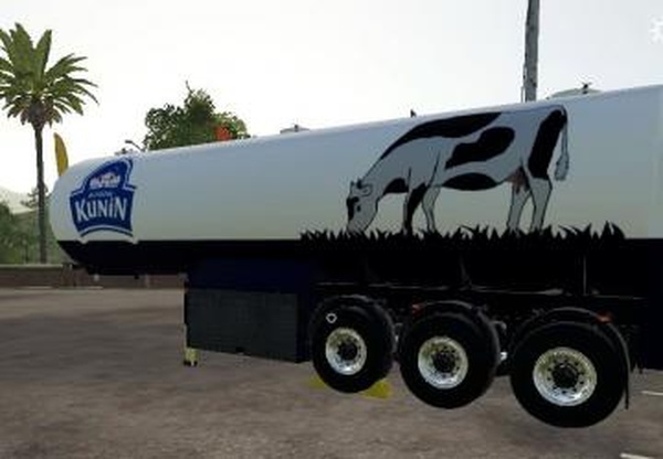 Czech Trailer Milkверсия 1.0.0.0 для Farming Simulator 2019 (v1.4х)