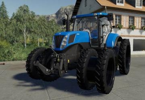 New Holland T7000 seriesверсия 1.0.0.0 для Farming Simulator 2019 (v1.4х)