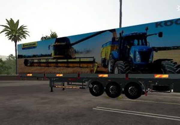 New Holland  Kogel  Autoloader Trailerверсия 1.0.0.0 для Farming Simulator 2019 (v1.4х)