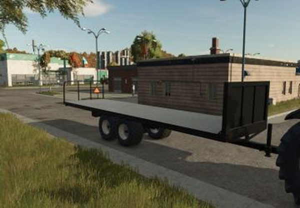 Homemade Bale Trailerверсия 1.0.0.0 для Farming Simulator 2025