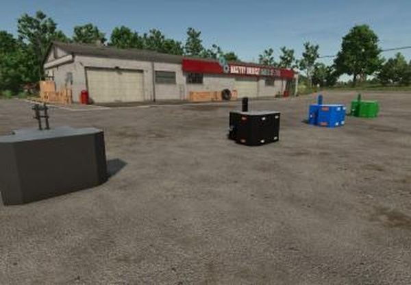 Selfmade Concrete Weightверсия 1.0.0.0 для Farming Simulator 2025