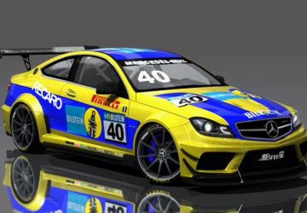 Mercedes-Benz C63 Cupверсия 1.0 для Assetto Corsa