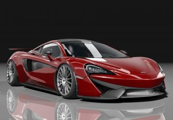 McLaren 570S Tech2версия 2.1 для Assetto Corsa