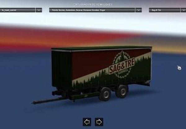 Активатор стандартного тандем прицепа Krone Profi Carrierv1.0 для Euro Truck Simulator 2 (v1.28.x, - 1.31.x)