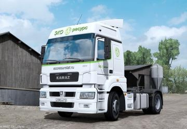 Скины для КамАЗ 5490версия 1.0 для Euro Truck Simulator 2 (v1.30.x, 1.31.x)
