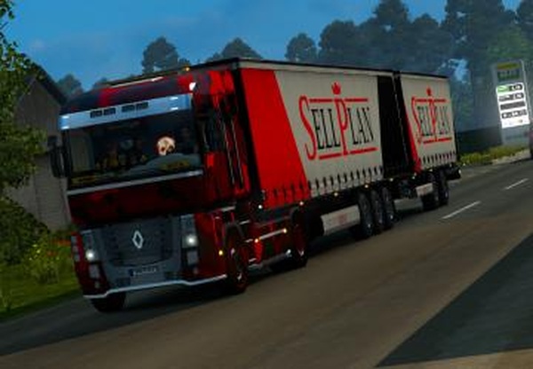 Скин камуфляжверсия 0.1 для Euro Truck Simulator 2 (v1.28.x, - 1.31.x)