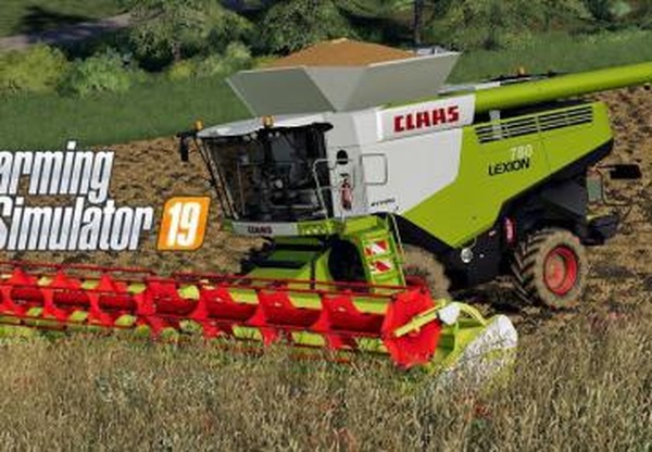 Комбайн «CLAAS LEXION 780»версия 2.0 для Farming Simulator 2019 (v1.4х)