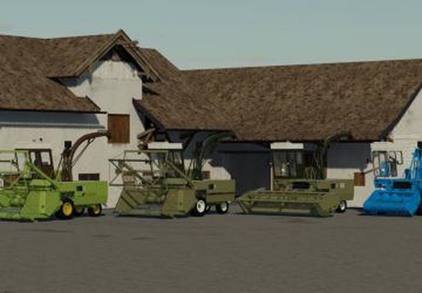 Fortschritt E 281-C Packверсия 1.1.0.0 для Farming Simulator 2019 (v1.4х)