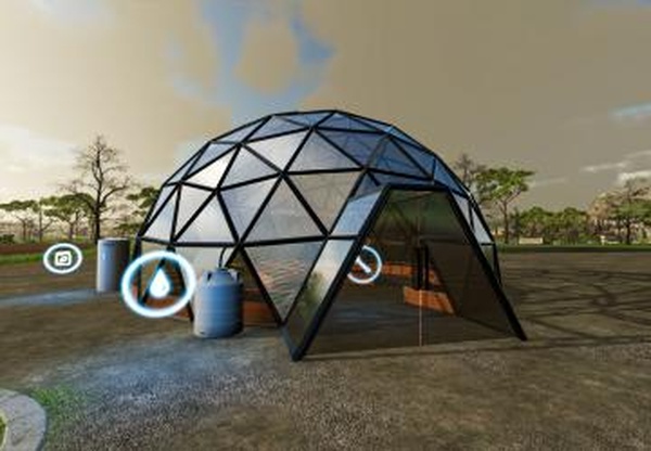 Circular Greenhouseверсия 1.0.0.0 для Farming Simulator 2022