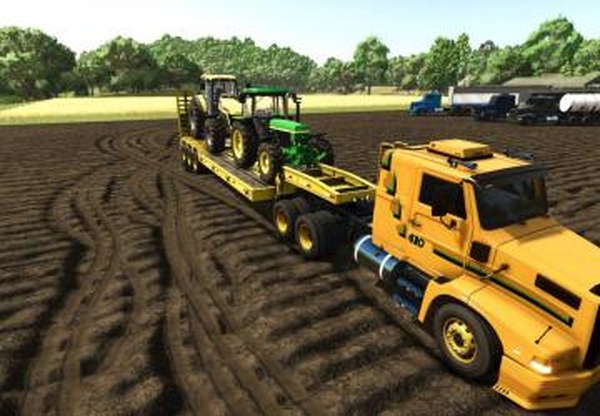 GNU Carreta Pranchaверсия 2.1.0.1 для Farming Simulator 2025