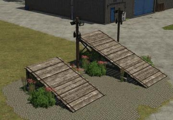 Old loading rampsверсия 1.0.0.0 для Farming Simulator 2025