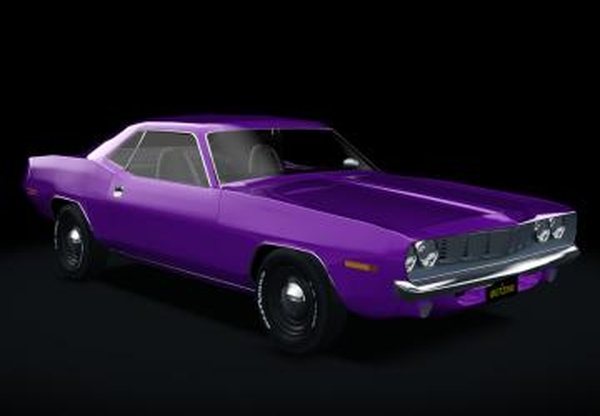 Plymouth Barracuda 383 1971версия 3.0 для Assetto Corsa