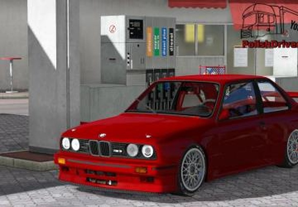 BMW M3 E30версия 1.0 для Euro Truck Simulator 2 (v1.31.x, 1.32.x)