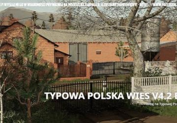 Карта «Typowa Polska Wies»версия 4.2 для Farming Simulator 2019 (v1.4х)