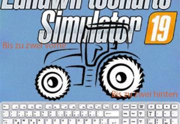 Simplified controlверсия 1.3.0.5 для Farming Simulator 2019 (v1.4х)