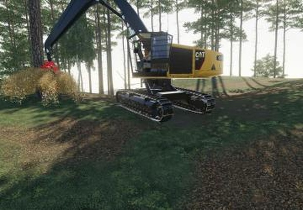 Cat 551 Processorверсия 1.1 для Farming Simulator 2019